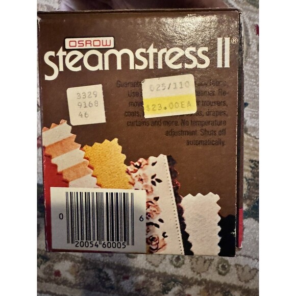 Vintage Osrow Steamstress II Lightweight Steam Iron - Picture 9 of 9